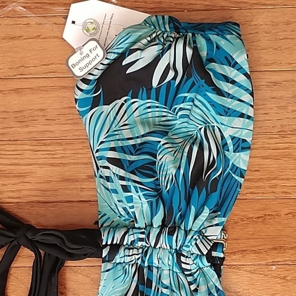 Time & True Floral Bikini Set XL 16/18 - Picture 5 of 10